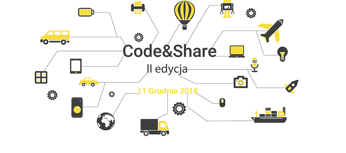 Code & Share icons