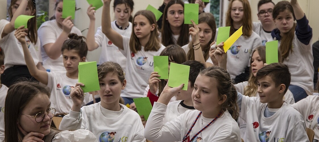 Students in classroom