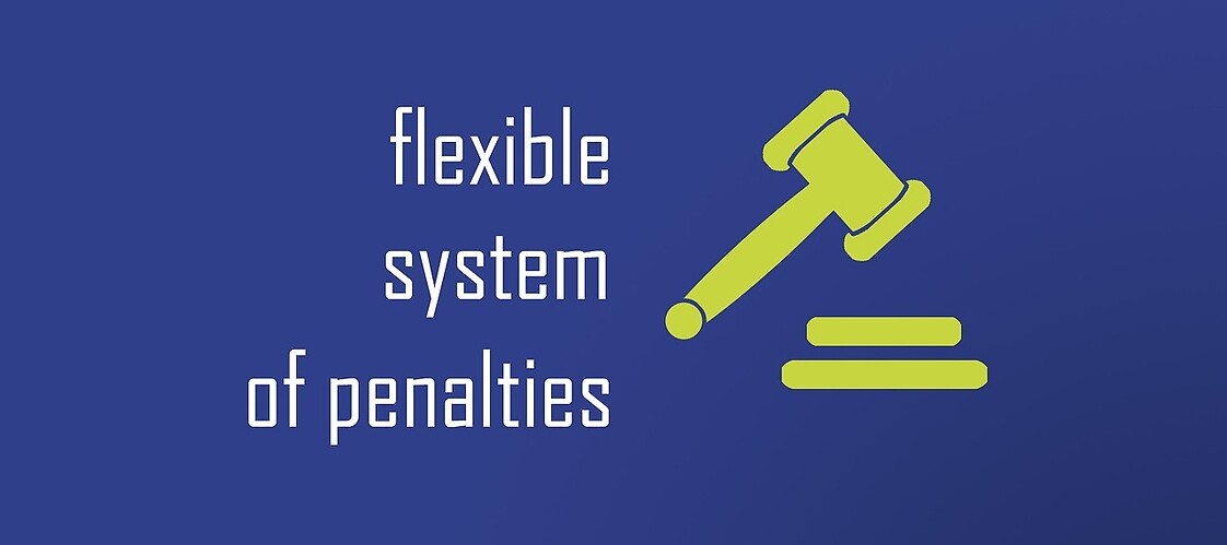 Graphic - flexible system of penalties