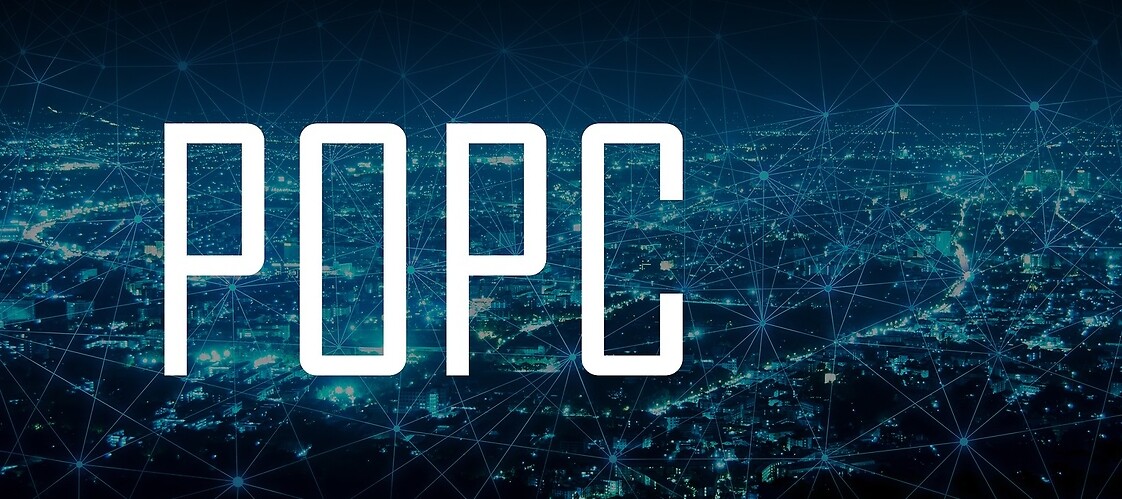 Grafika komputerowa z napisem POPC Program Operacyjny Polska Cyfrowa