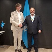 Prezes UKE na spotkaniach z wysokimi rangą przedstawicielami ITU oraz ONZ w Genewie